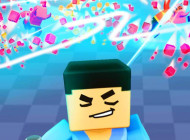 3D Block Gladiator: Sword Draw