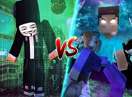 Herobrine vs Hacker