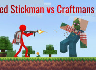 Red Stickman vs Craftmans 2